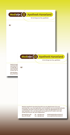 Medizijn briefpapier