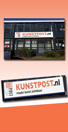 Kunstpost reclameborden