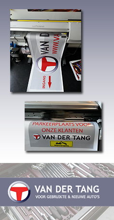 Van der Tang reclameborden